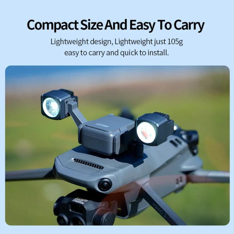 Lámpara intermitente de colores LKTOP KL340 de 40 W para montaje en dron, For DJl Mavic 3T / 3E