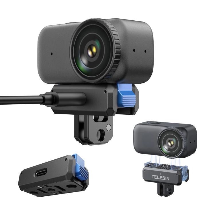 Adaptador de carga recargable con base magnética de liberación rápida TELESIN para DJI Osmo Nano, Charging