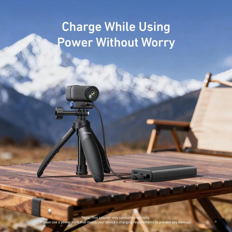 Adaptador de carga recargable con base magnética de liberación rápida TELESIN para DJI Osmo Nano, Charging
