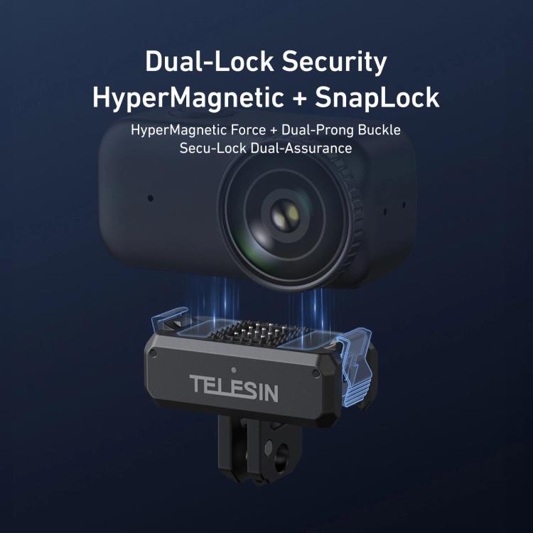 Adaptador de carga recargable con base magnética de liberación rápida TELESIN para DJI Osmo Nano, Charging