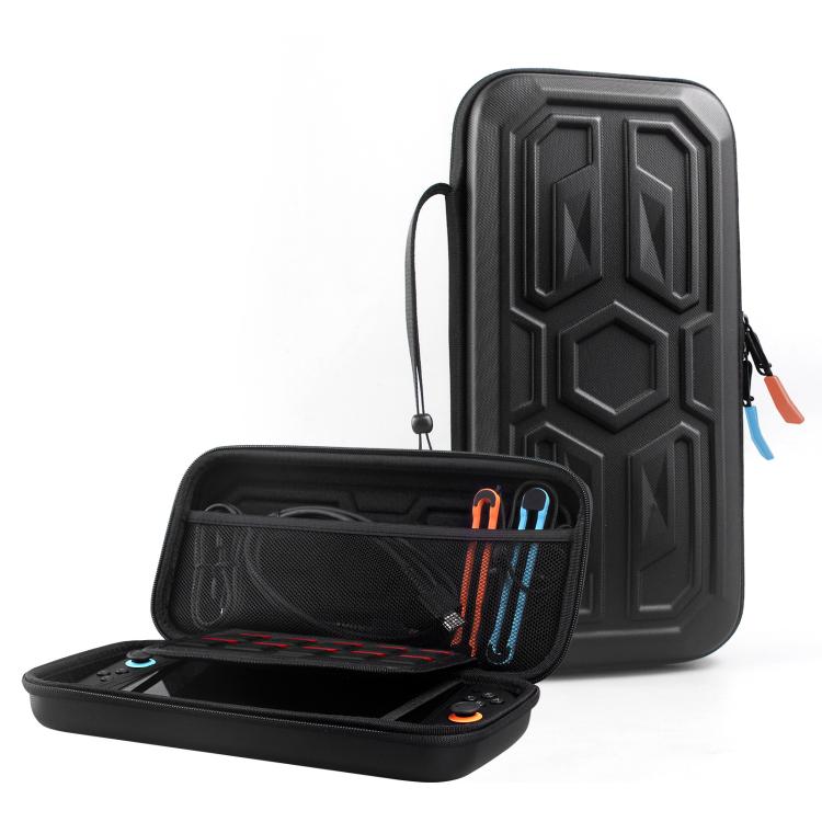 Funda protectora rígida estilo mecha para Nintendo Switch 2, portátil, a prueba de golpes, con bolsa de almacenamiento.