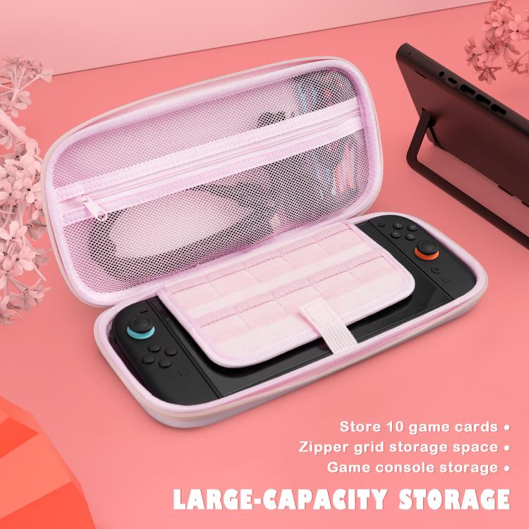 Bolso bandolera portátil con estampado de sakura para Nintendo Switch 2, Carry Case
