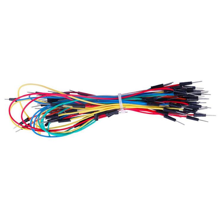 Protoboard MB-102 de 830 orificios + Módulo de alimentación + 65 cables para protoboard