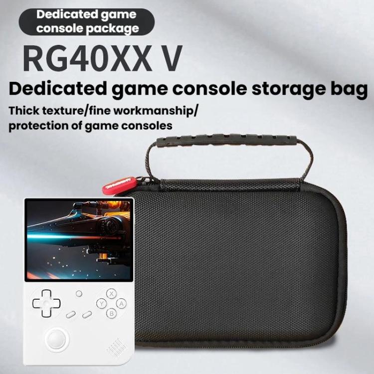 Estuche de almacenamiento original para consola de juegos ANBERNIC RG40XXV y estuche portátil para accesorios digitales.