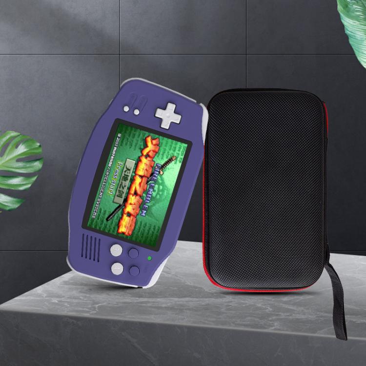 Estuche de almacenamiento para consola de juegos portátil RG34XX y bolsa para accesorios de consola de juegos portátil., Black
