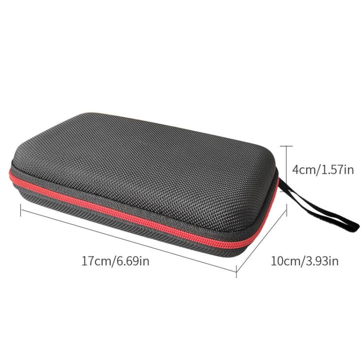 Estuche de almacenamiento para consola de juegos portátil RG34XX y bolsa para accesorios de consola de juegos portátil., Black