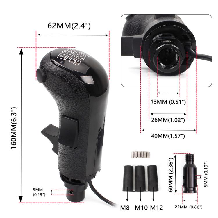 Joystick simulador de juego de carreras con palanca de cambios para Logitech G29 / G27 / G25 / G923, HB043