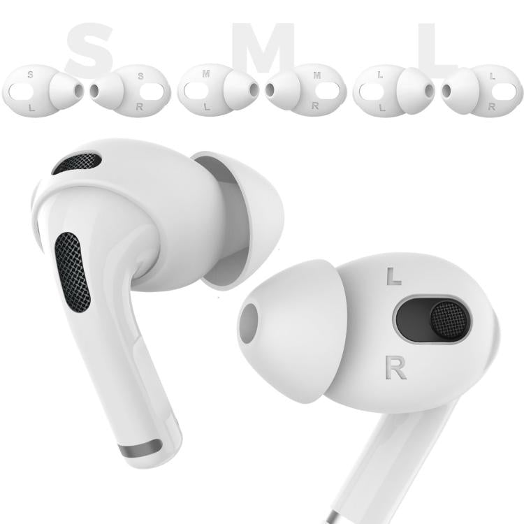 Tapones acústicos de silicona para auriculares AhaStyle PT66-3 (3 pares, tallas S+M+L) para AirPods 3, For AirPods 3 PT66-3