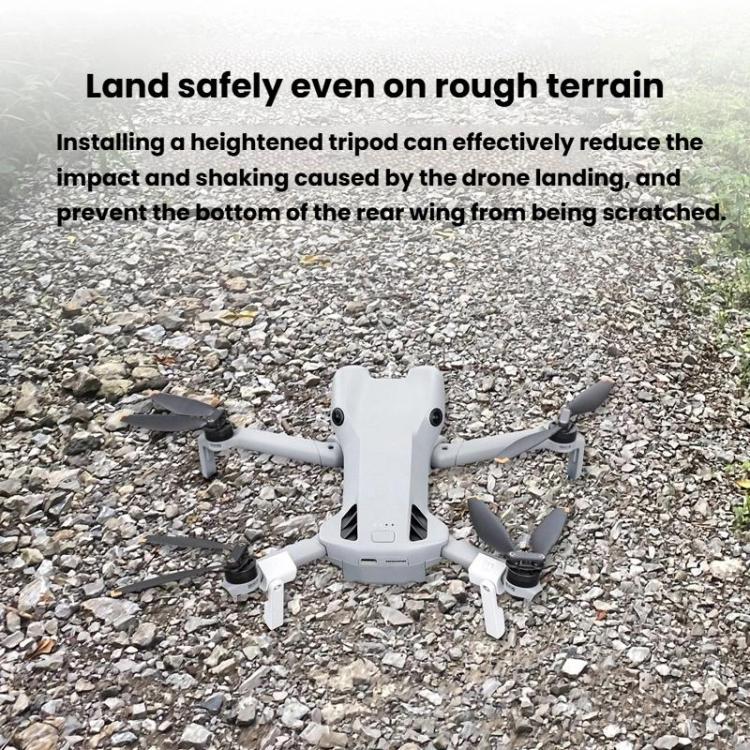 Para DJI Mini 5 Pro, 1 par de trenes de aterrizaje extensibles en altura para drones, soporte protector plegable no desmontable