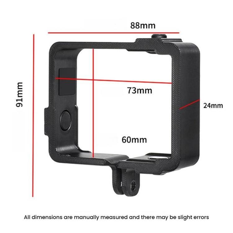 Marco protector extendido de plástico para la cámara DJI Osmo Nano, Plastic Cage