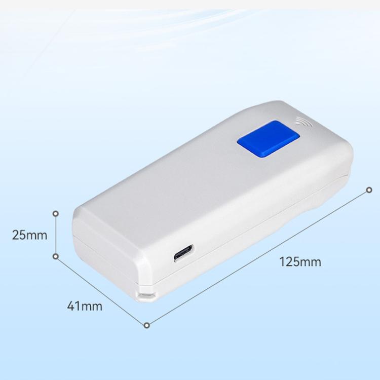Escáner de código de barras portátil inalámbrico NETUM, escáner de código QR para logística exprés, 1D, 2D