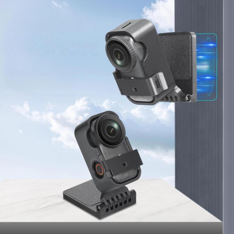 Soporte vertical de escritorio con placa trasera magnética para cámara DJI Osmo Nano, Vertical Holder