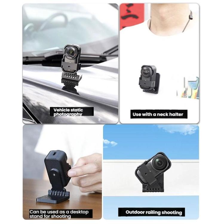 Soporte vertical de escritorio con placa trasera magnética para cámara DJI Osmo Nano, Vertical Holder