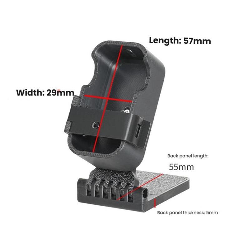 Soporte vertical de escritorio con placa trasera magnética para cámara DJI Osmo Nano, Vertical Holder