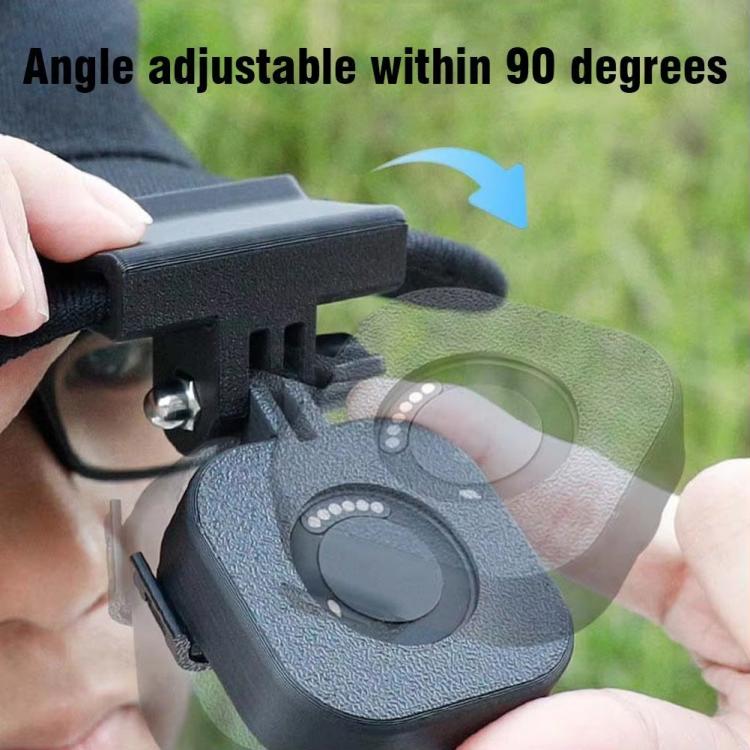 Soporte para gorra Insta360 GO Ultra POV con clip para gorra para disparos en primera persona con manos libres, Cap Clip