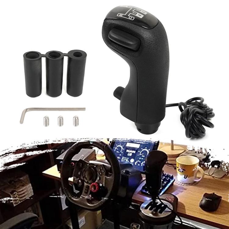 Palanca de cambios de simulador de joystick Eurogamer para carreras, compatible con Logitech G29 / G27 / G25, HB044