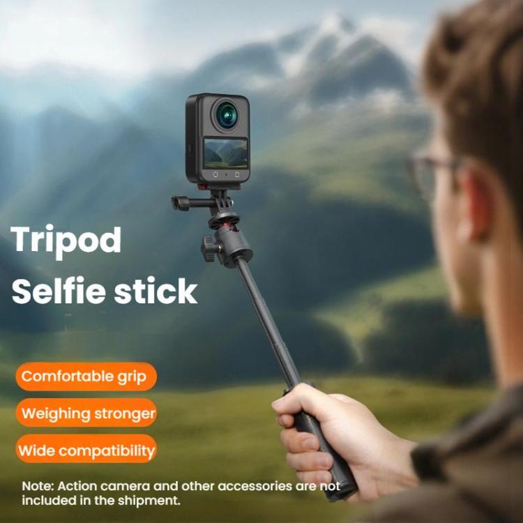 Trípode con palo selfie extensible Flymile para DJI Osmo Pocket 3 / Action 5 Pro