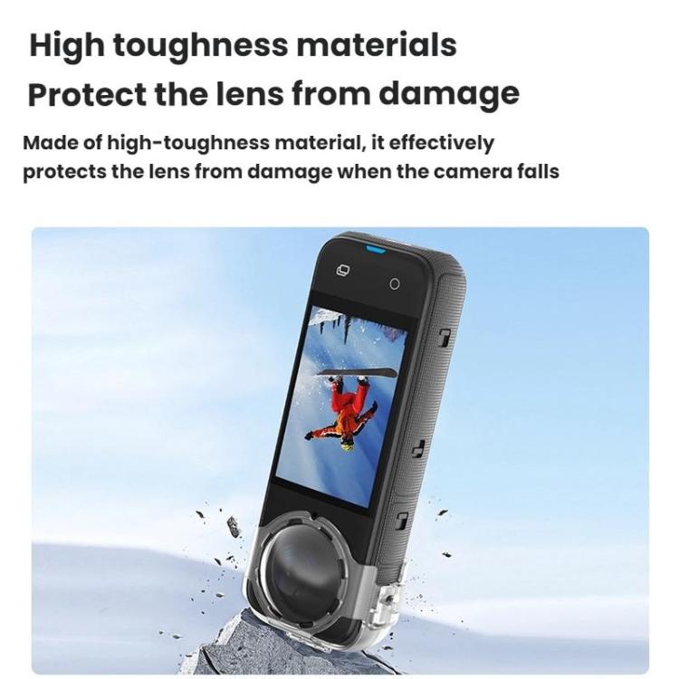 Tapa de lente antivaho para cámara de acción Insta360 X4 Flymile