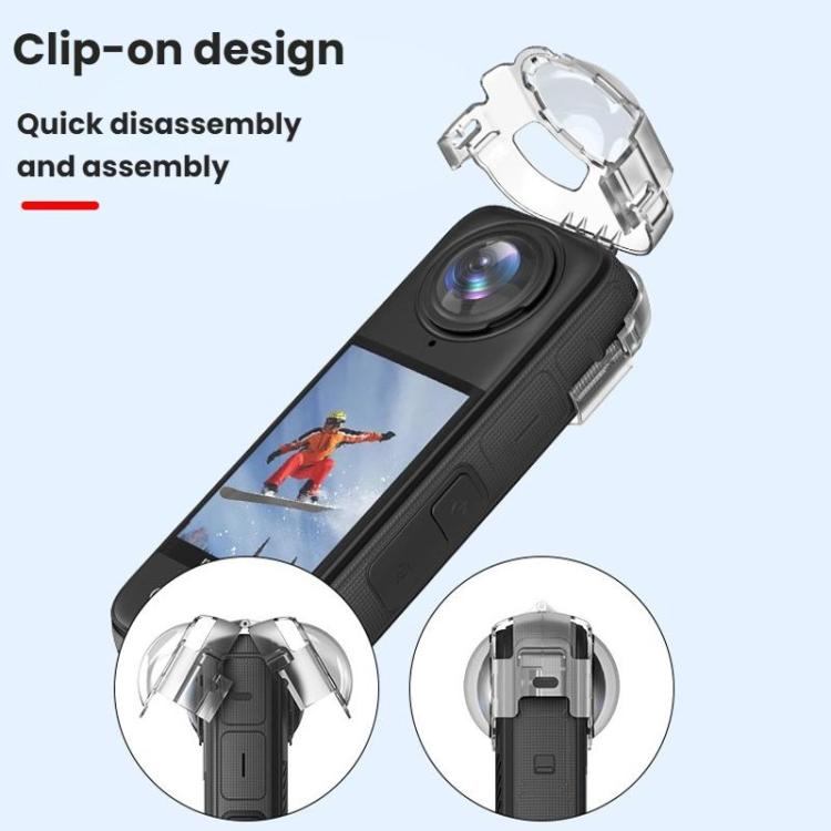 Tapa de lente antivaho para cámara de acción Insta360 X4 Flymile