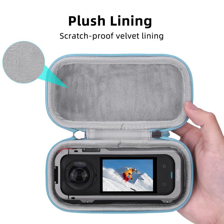Bolsa de almacenamiento portátil tipo jaula para cámara panorámica Insta360 X5 Flymile