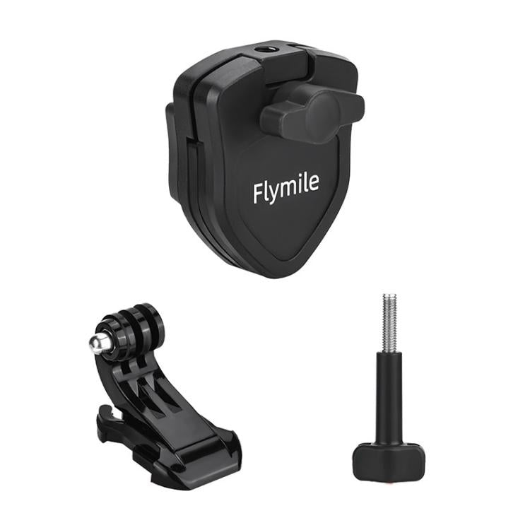 Soporte Flymile para cámara de acción en parabrisas de motocicleta para DJI Osmo Action 5 Pro / GoPro 13