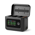 Con base de carga inteligente para pantalla y gestor de carga para DJI Osmo 360 / Action 5 Pro / Action 4 / Action 3. Batería no incluida., RCSTQ 5 In 1