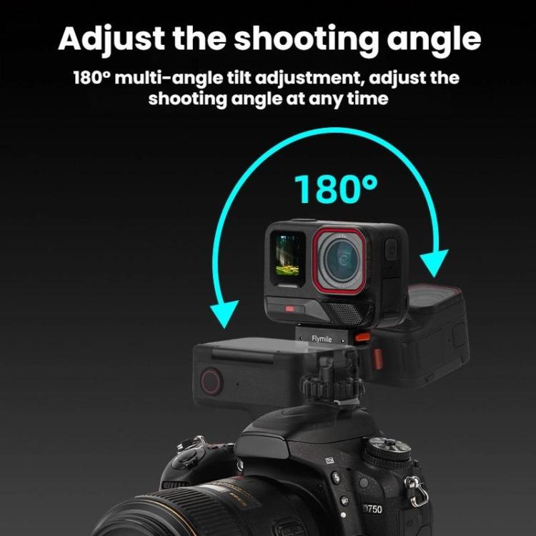 Soporte de expansión magnética para cardán de zapata fría de liberación rápida Flymile para Insta360, X5028_4