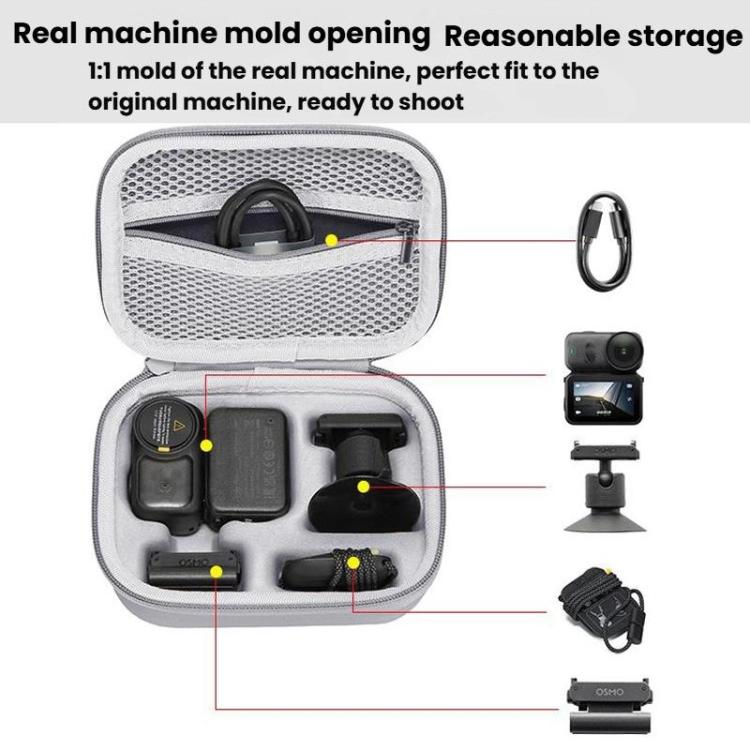 Funda protectora impermeable y rígida portátil para DJI OSMO Nano RCSTQ
