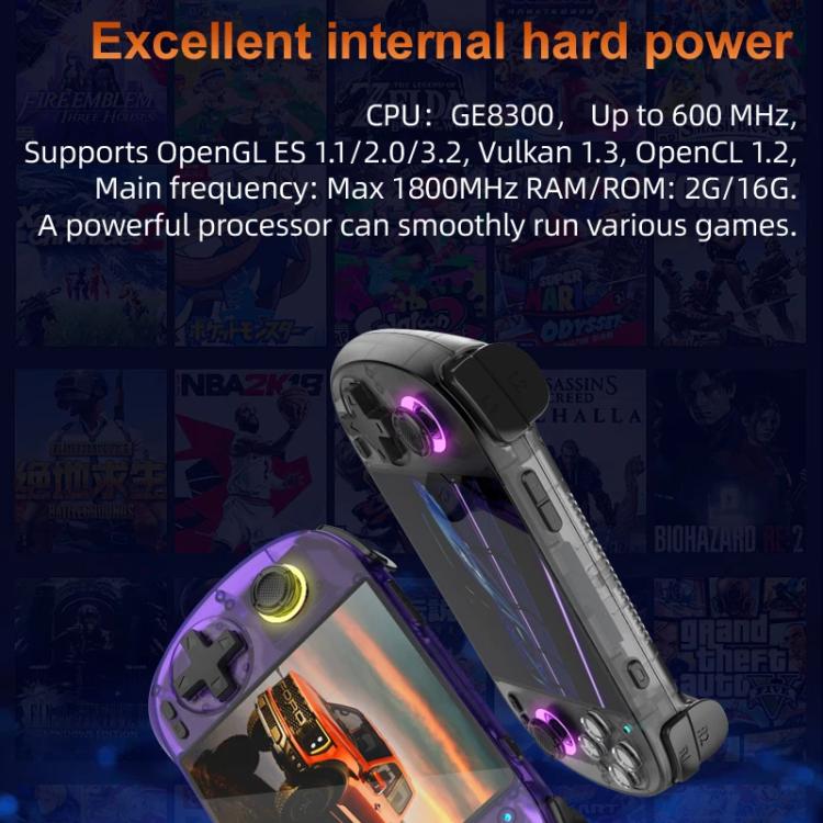 Consola de juegos de código abierto D40Max de 4 pulgadas HD con WiFi, sistema operativo Android 10 y procesador GE8300., 16G+64G, 16G+128G, 16G+256G