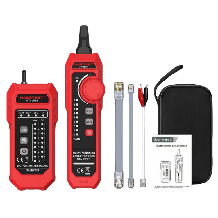 Probador de cables de red antiinterferencias multifunción HABOTEST, HT800B