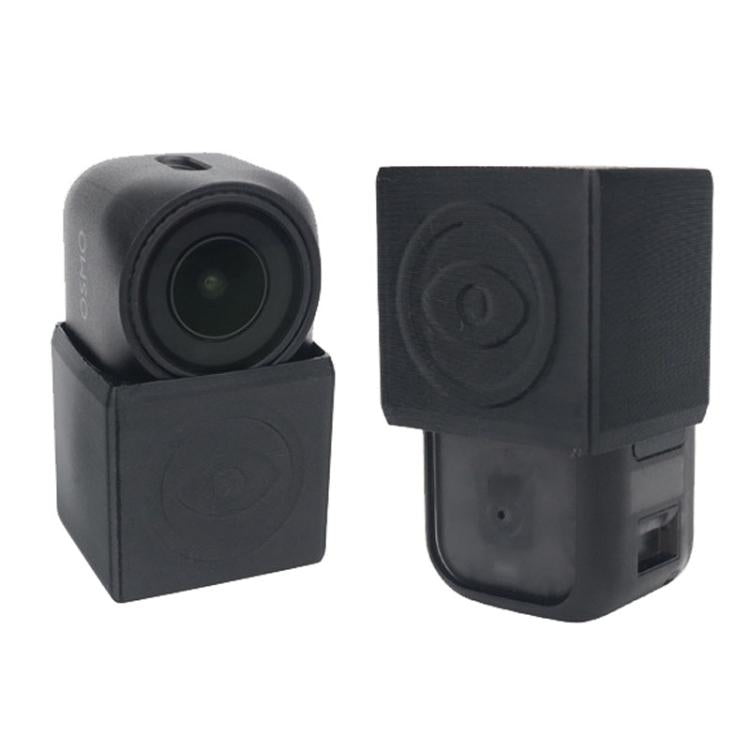 Tapa de lente CQT todo incluido con carcasa, funda protectora de gel suave para cámara deportiva Thumb, antiarañazos., Soft Gel