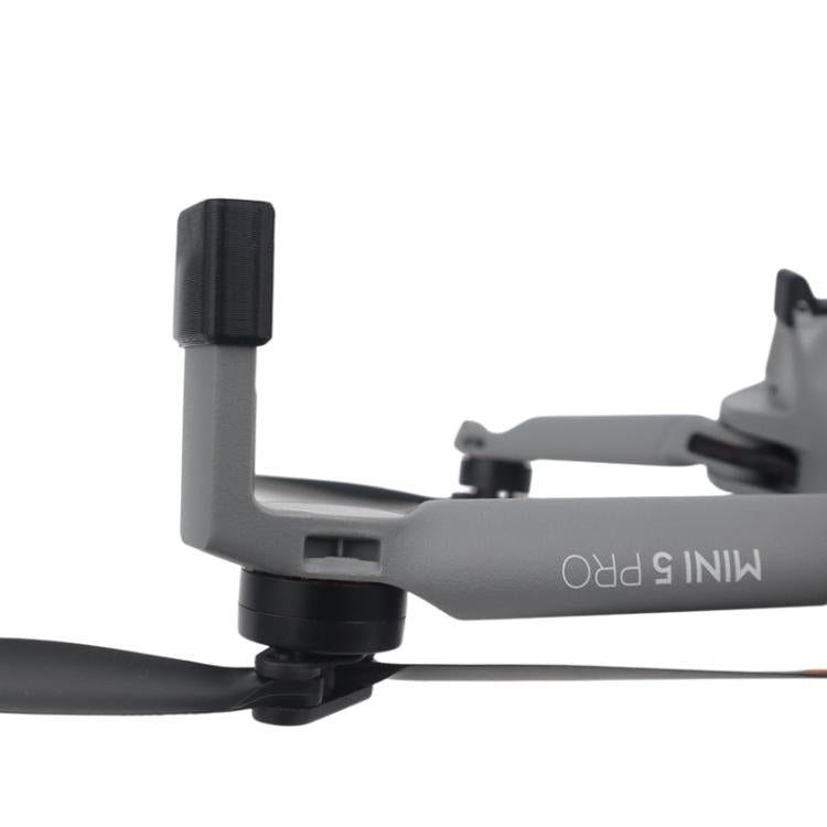 Soporte plegable CQT para aumentar la altura del DJI Mini 5 Pro / 4 Pro. Resistente a arañazos y al desgaste., 0.5cm, 2cm