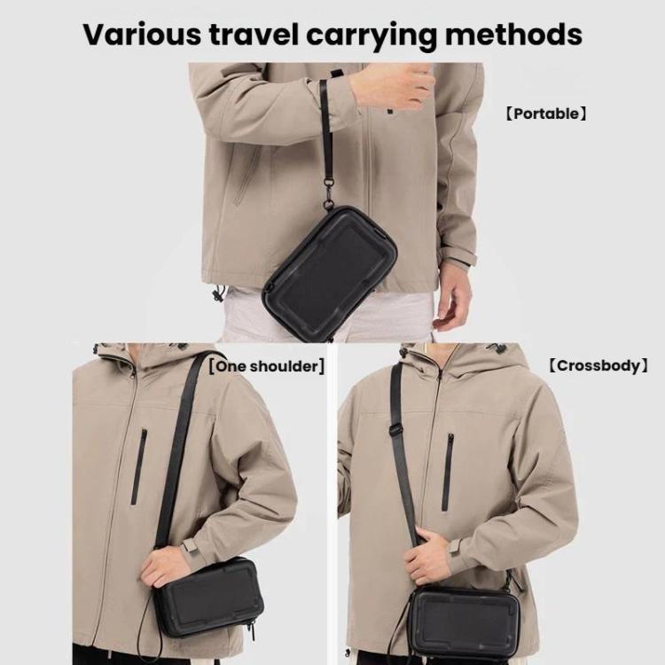 Bolsa de almacenamiento Cwatcun D224 Medium de EVA rígida, a prueba de golpes y resistente a la presión, para DJI Osmo Pocket 3., D224