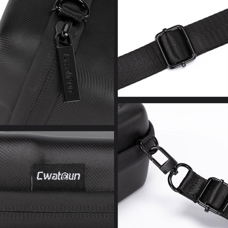 Bolsa de almacenamiento Cwatcun D224 Medium de EVA rígida, a prueba de golpes y resistente a la presión, para DJI Osmo Pocket 3., D224