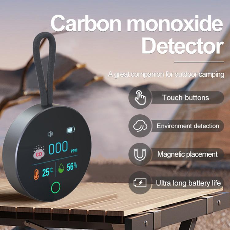 Detector digital portátil de monóxido de carbono K5S con detector de temperatura y humedad., K5S