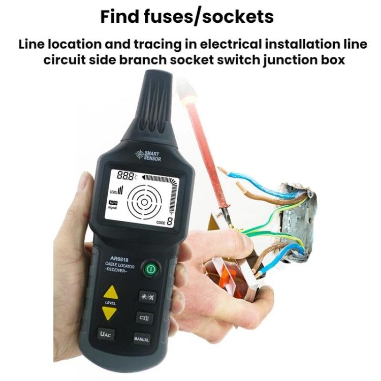 Detector de fallas en cables ocultos para tuberías SMART SENSOR