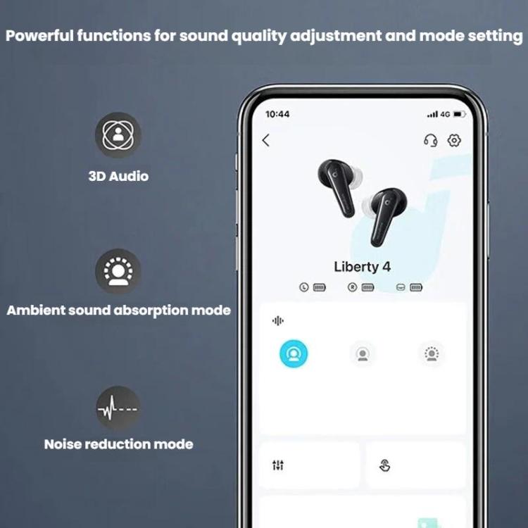 Auriculares Bluetooth intrauditivos TWS dinámicos personalizados ANKER Soundcore Liberty 4