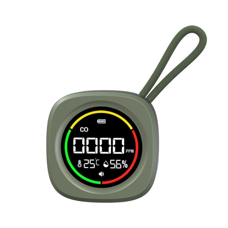 Detector de monóxido de carbono, temperatura y humedad 3 en 1 K5A, portátil para exteriores. Alarma de detección de CO., K5A