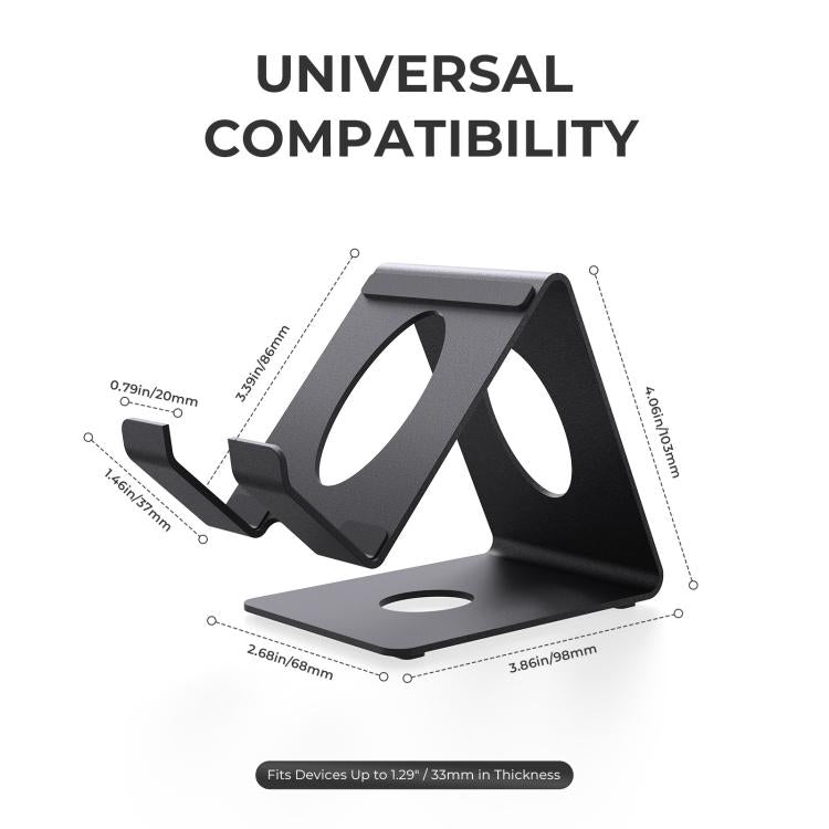Soporte de escritorio metálico universal JYS para consolas portátiles, compatible con ROG Xbox Ally/X, Switch, Steam Deck y Lenovo Legion Go., Desktop Stand White, Desktop Stand Black