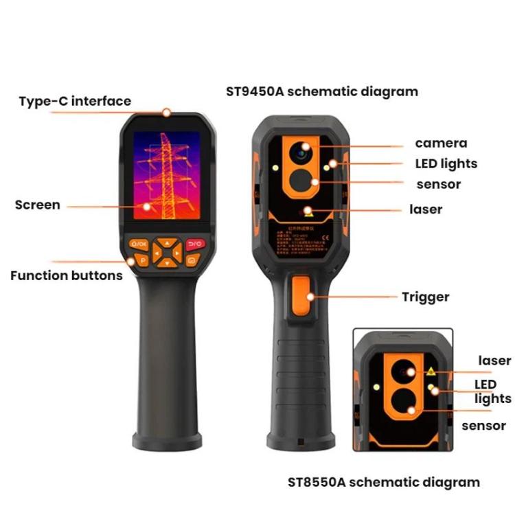 Detector de imágenes térmicas infrarrojas para calefacción por suelo radiante industrial SMART SENSOR