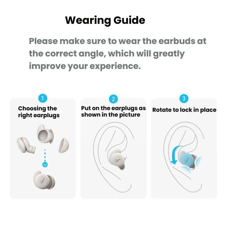 Auriculares inalámbricos Bluetooth con cancelación de ruido ANKER SoundCore Sleep A20 para dormir, A20