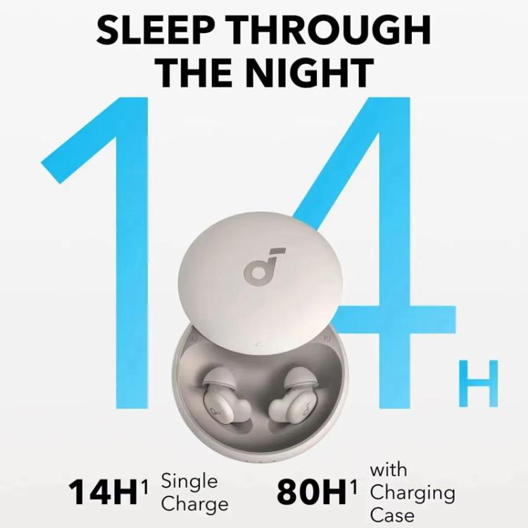 Auriculares inalámbricos Bluetooth con cancelación de ruido ANKER SoundCore Sleep A20 para dormir, A20