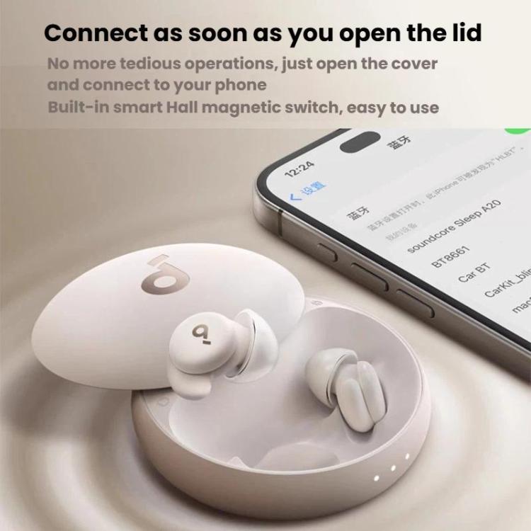 Auriculares inalámbricos Bluetooth con cancelación de ruido ANKER SoundCore Sleep A20 para dormir, A20