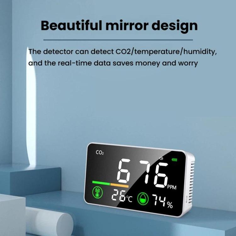 Monitor de concentración de dióxido de carbono TOMO-2, analizador de calidad del aire doméstico