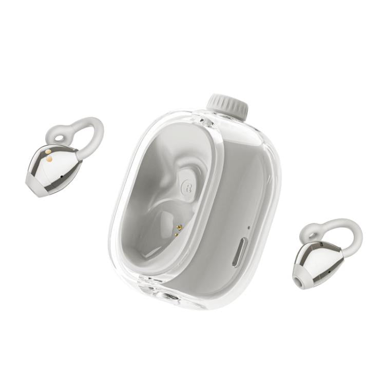 Auriculares inalámbricos Bluetooth con clip para la oreja y traducción por IA en 150 idiomas