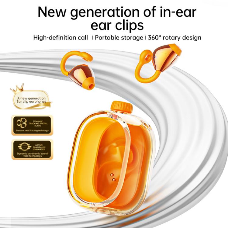 Auriculares inalámbricos Bluetooth con clip para la oreja y traducción por IA en 150 idiomas