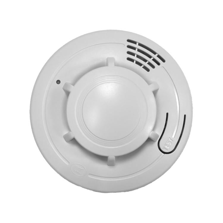Detector de humo HD-001 para el hogar, alarma de incendios doméstica con sonido y luz.