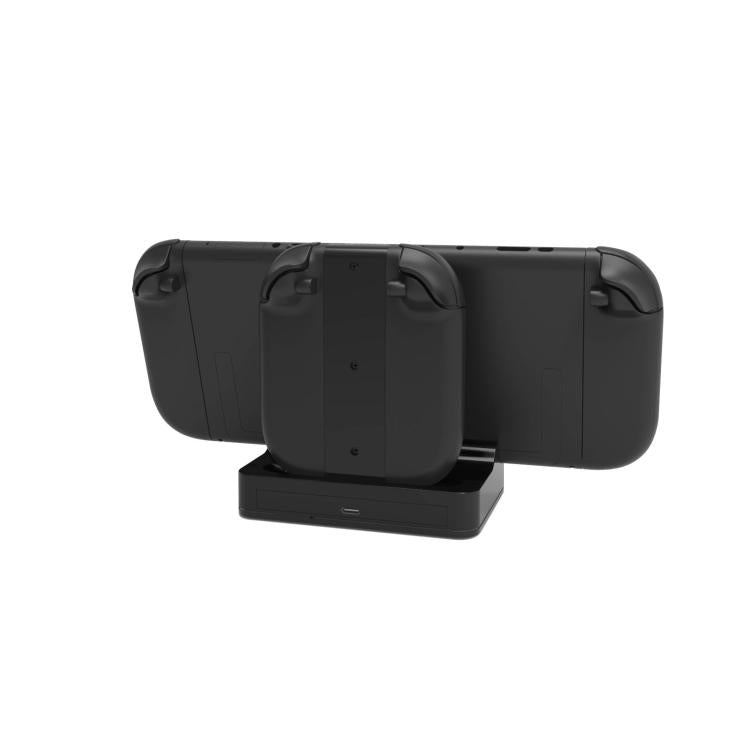 Base de carga LED RGB KJH para Nintendo Switch 2 y estación de carga rápida para controladores Joy-Con