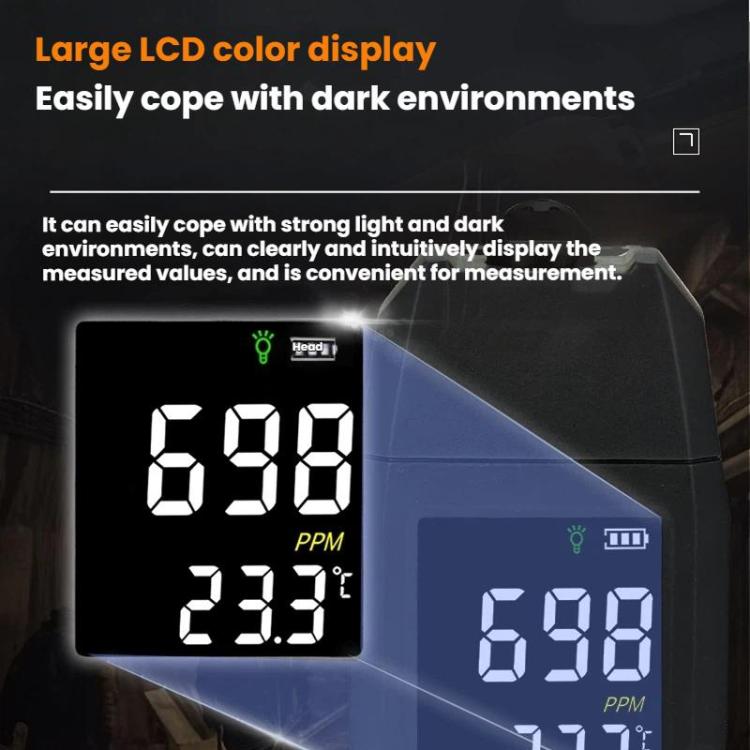Detector de alarma de fugas de monóxido de carbono SMART SENSOR para gases tóxicos