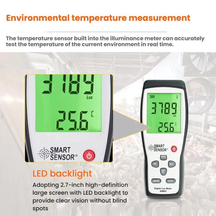 Medidor de luminancia digital de tipo dividido SMART SENSOR